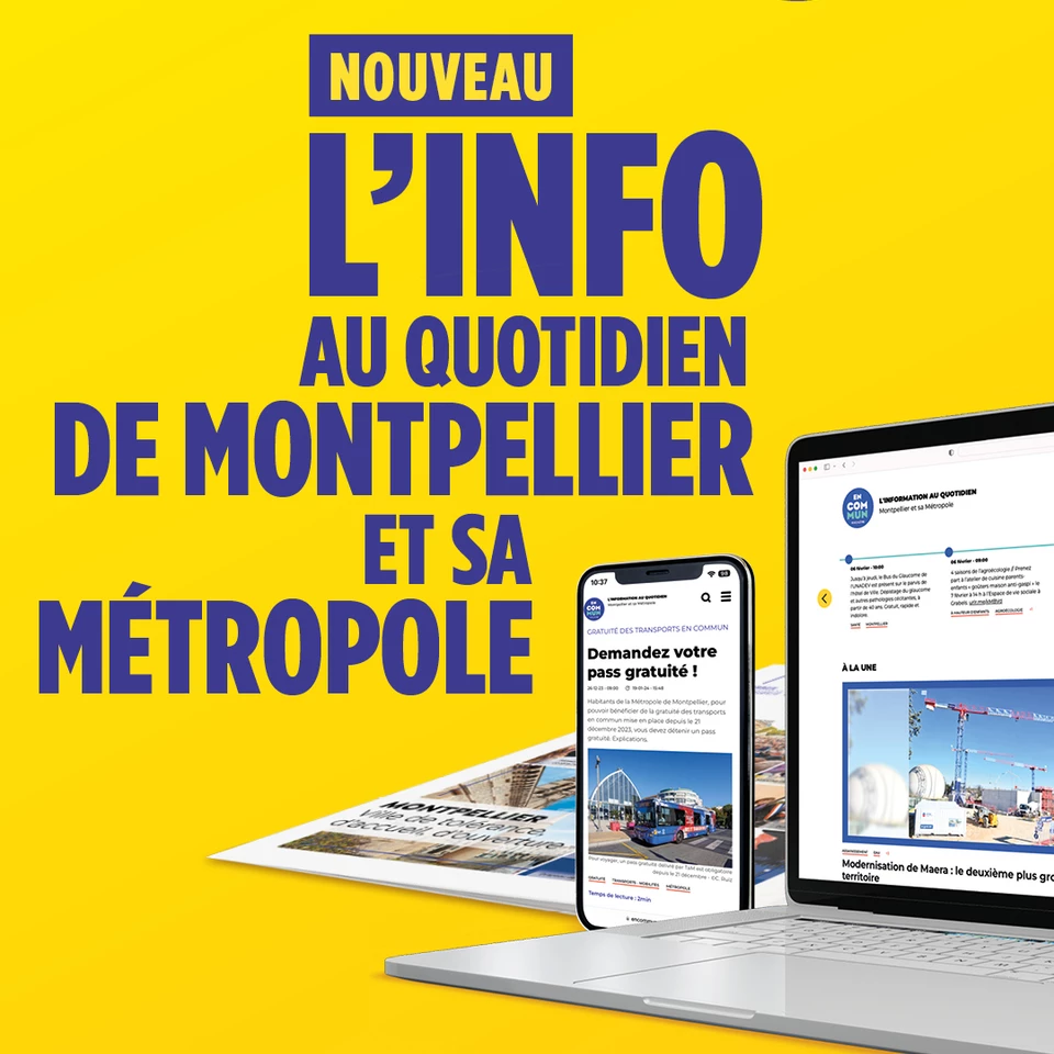 campagne communication en commun, l'info au quotidien montpellier