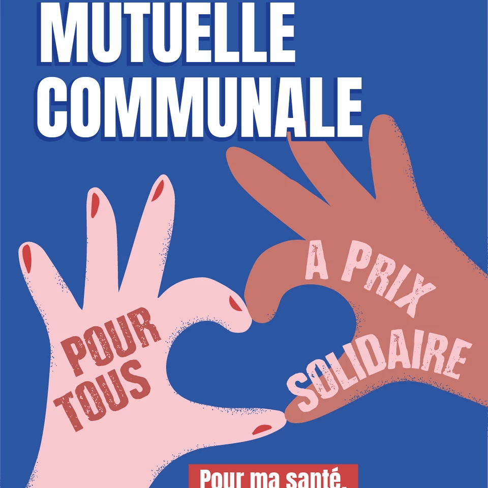 Affiche mutuelle communale Montpellier