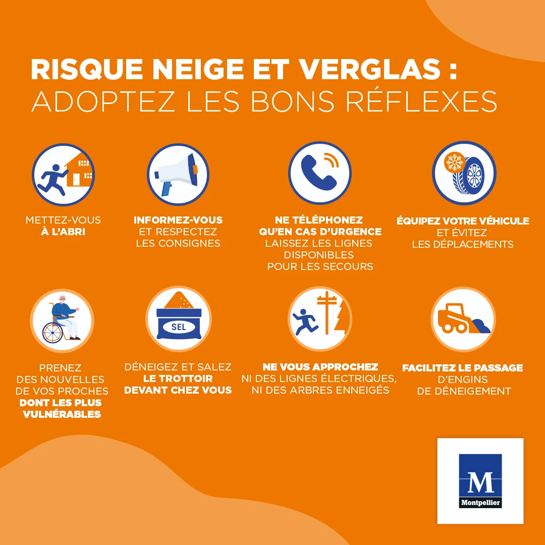 Risque neige et verglas : adoptez les bons réflexes