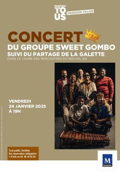 Soirée concert de Sweet Gombo