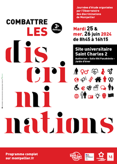 Journées d’étude organisées par l’Observatoire des discriminations de Montpellier