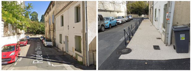 Quartier Boutonnet : aménagement du cheminement piétons rue de l'Abbé de l'Épée