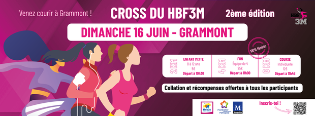 2ème cross du HBF3M "Elles courent à Grammont"