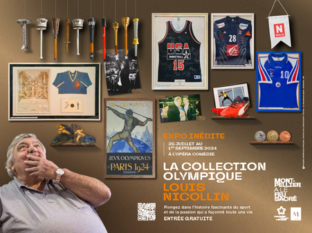 "La collection olympique Louis Nicollin" : une exposition inédite à découvrir du 26 juillet au 1er septembre 2024