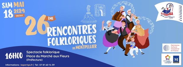 26èmes rencontres folkloriques de Montpellier