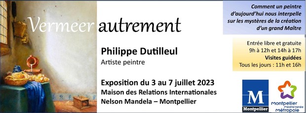 Exposition "Vermeer autrement" par Philippe Dutilleul