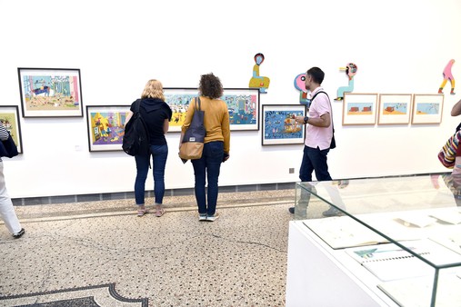 J-3 avant la fin de l'exposition à hauteur d’enfants "La Maison d’Albertine" à l'espace Dominique Bagouet