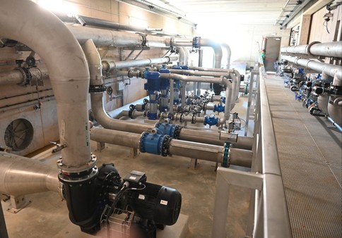 La nouvelle unité de production d'eau potable de Valédeau inaugurée jeudi 13 juin 2024