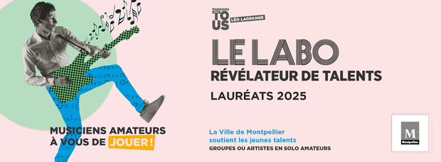 Présentation des lauréats du Labo artistique Révélateur de talents 2025