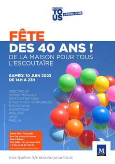  La Maison pour tous L'Escoutaïre fête ses 40 ans